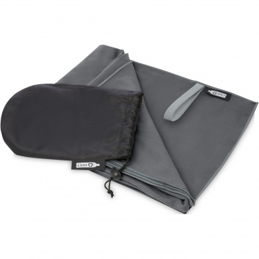 Logotrade promotional gift picture of: Pieter recycled PET ultra lightweight and quick dry towel 130 x 80 cm