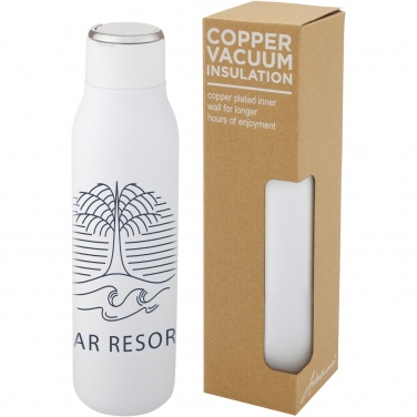 Logotrade promotional gifts photo of: Marka 600 ml copper vacuum insulated bottle with metal loop
