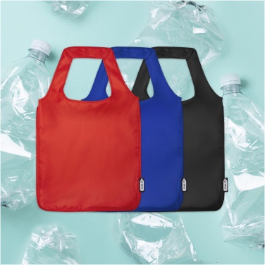 Logo trade business gifts image of: Ash RPET large foldable tote bag 14L