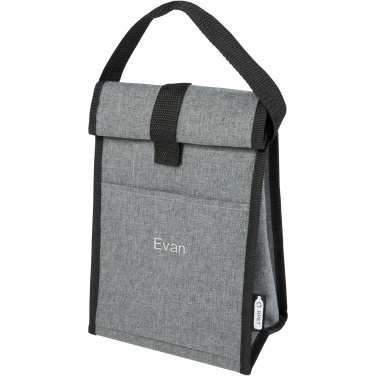 Logo trade promotional gifts image of: Reclaim 4-can GRS RPET cooler bag 5L