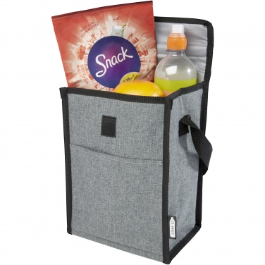 Logo trade advertising products picture of: Reclaim 4-can GRS RPET cooler bag 5L