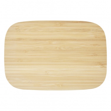 Logo trade promotional products picture of: Tite stainless steel lunch box with bamboo lid