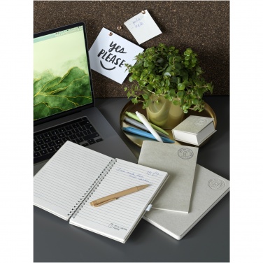 Logotrade promotional merchandise photo of: Dairy Dream A5 size reference recycled milk cartons spiral notebook