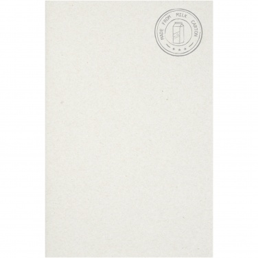 Logo trade promotional items image of: Dairy Dream A5 size reference recycled milk cartons cahier notebook