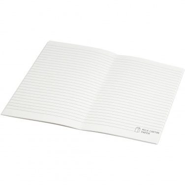 Logo trade promotional giveaways picture of: Dairy Dream A5 size reference recycled milk cartons cahier notebook