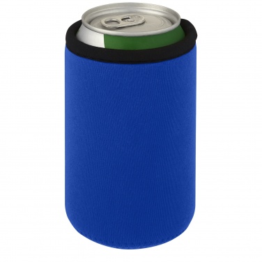 Logo trade promotional giveaway photo of: Vrie recycled neoprene can sleeve holder