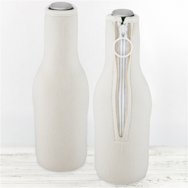 Logo trade corporate gifts image of: Fris recycled neoprene bottle sleeve holder