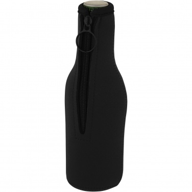 Logo trade promotional giveaway photo of: Fris recycled neoprene bottle sleeve holder