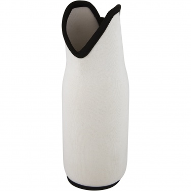 Logo trade corporate gifts picture of: Noun recycled neoprene wine sleeve holder