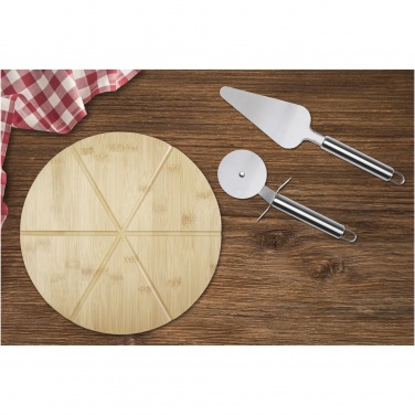 Logotrade promotional giveaways photo of: Mangiary bamboo pizza peel and tools
