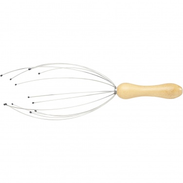 Logotrade promotional giveaways photo of: Hator bamboo head massager