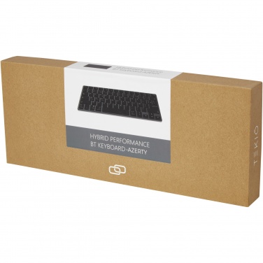 Logo trade advertising products picture of: Hybrid performance Bluetooth keyboard - AZERTY