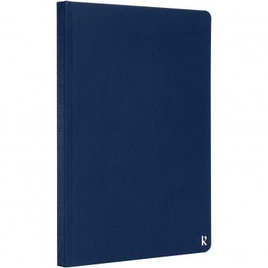Logo trade promotional products image of: Karst® A5 stone paper hardcover notebook - lined