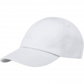Cerus 6 panel cool fit cap, White