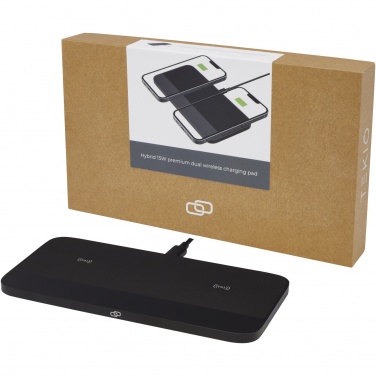 Logotrade advertising product image of: Hybrid 15W premium dual wireless charging pad