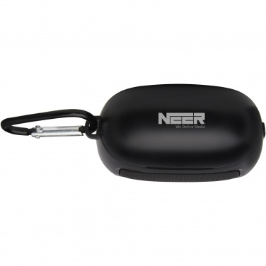 Logo trade promotional merchandise photo of: Remix auto pair True Wireless earbuds and speaker