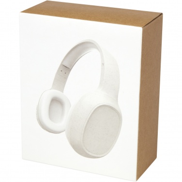 Logotrade promotional gifts photo of: Riff wheat straw Bluetooth® headphones with microphone
