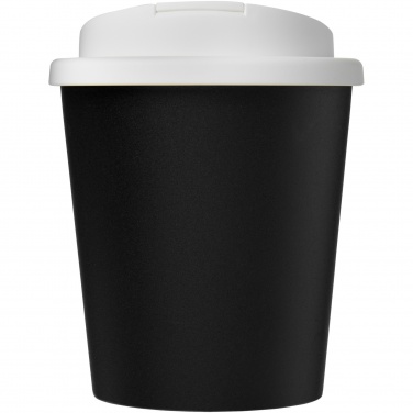 Logo trade promotional items image of: Americano® Espresso Eco 250 ml recycled tumbler with spill-proof lid