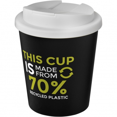 Logo trade promotional giveaways image of: Americano® Espresso Eco 250 ml recycled tumbler with spill-proof lid