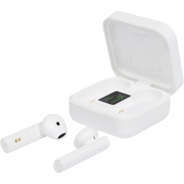 Logotrade promotional gift image of: Tayo solar charging TWS earbuds 