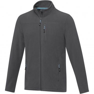 Logotrade promotional giveaway image of: Amber men's GRS recycled full zip fleece jacket