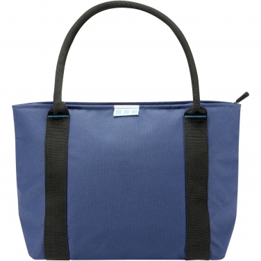 Logotrade promotional products photo of: REPREVE® Our Ocean™ 12-can GRS RPET cooler tote bag 11L