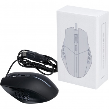 Logo trade promotional merchandise photo of: Gleam RGB gaming mouse