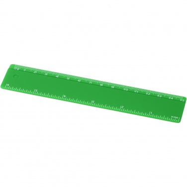 Logotrade promotional product picture of: Refari 15 cm recycled plastic ruler