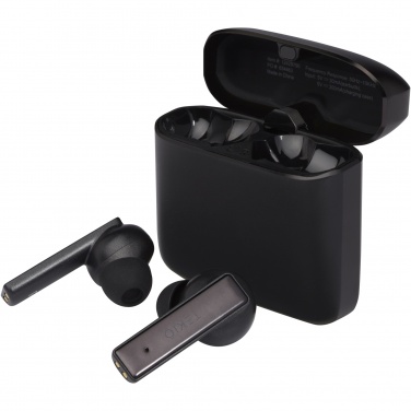 Logo trade promotional giveaways image of: Hybrid premium True Wireless earbuds