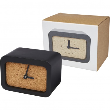 Logo trade promotional items picture of: Momento wireless limestone charging desk clock