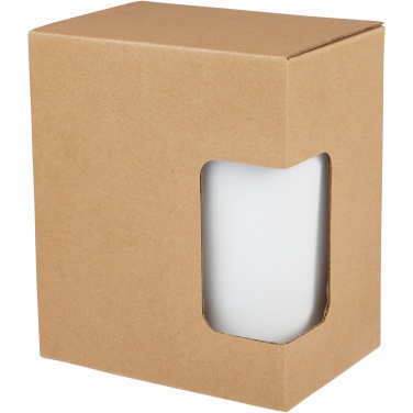 Logo trade business gifts image of: Nordia 400 ml double-wall recycled mug