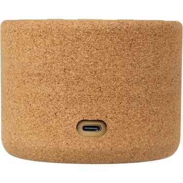 Logotrade corporate gift image of: Cerris 5W cork Bluetooth® speaker
