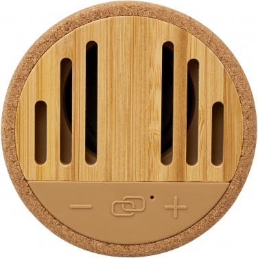 Logo trade promotional items picture of: Cerris 5W cork Bluetooth® speaker