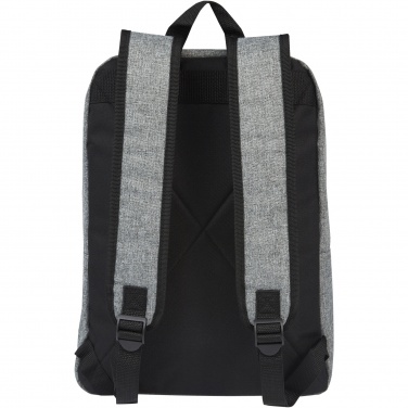Logotrade corporate gift picture of: Reclaim 15" GRS recycled two-tone laptop backpack 14L