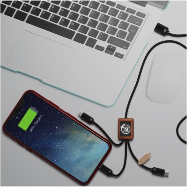 Logotrade advertising product picture of: SCX.design C29 3-in-1 bamboo cable