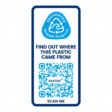 Logo trade advertising products image of: H2O Active® Eco Treble 750 ml flip lid sport bottle