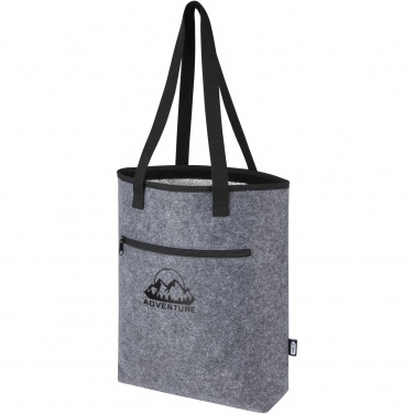 Logo trade promotional merchandise picture of: Felta GRS recycled felt cooler tote bag 12L