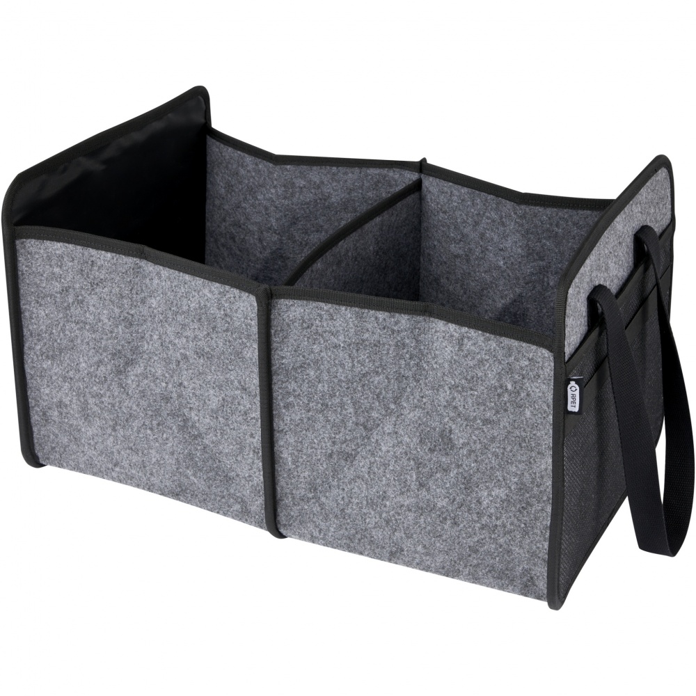 Logo trade promotional merchandise picture of: Felta GRS recycled felt foldable car organiser