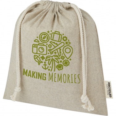 Logotrade promotional items photo of: Pheebs 150 g/m² GRS recycled cotton gift bag medium 1.5L