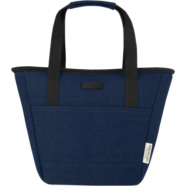 Logotrade corporate gift image of: Joey 9-can GRS recycled canvas lunch cooler bag 6L