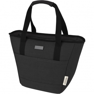 Logotrade promotional giveaways photo of: Joey 9-can GRS recycled canvas lunch cooler bag 6L