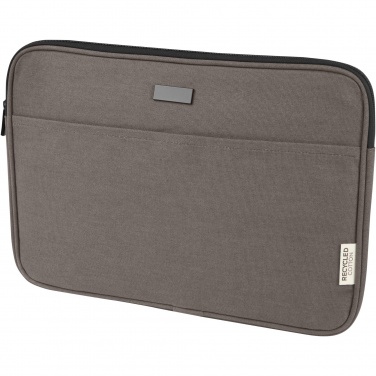 Logotrade advertising products photo of: Joey 14" GRS recycled canvas laptop sleeve 2L