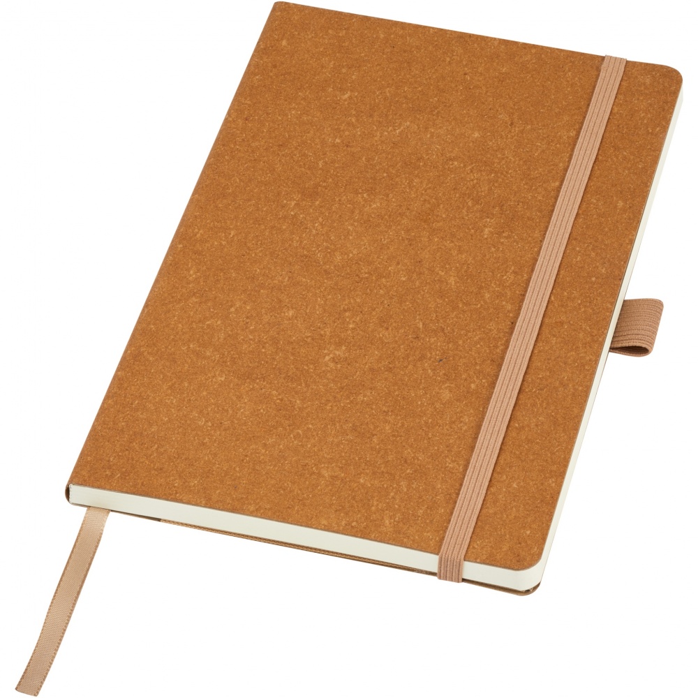 Logotrade business gift image of: Kilau recycled leather notebook 
