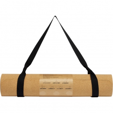 Logotrade promotional merchandise photo of: Trikona cork yoga mat