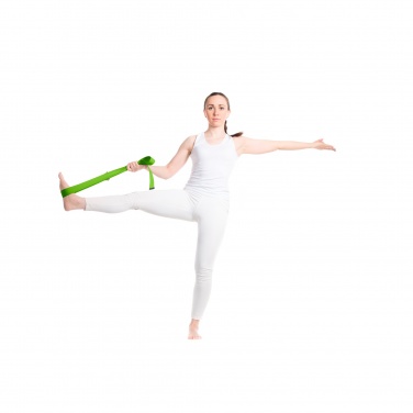 Logo trade promotional gifts image of: Virabha RPET yoga strap