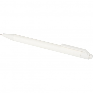 Logo trade promotional products image of: Chartik monochromatic recycled paper ballpoint pen with matte finish