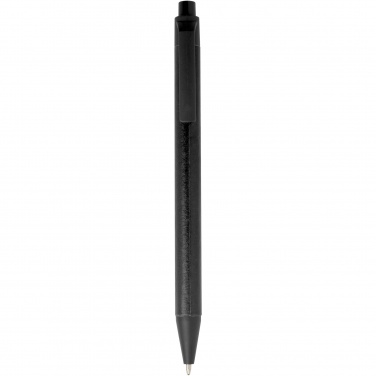 Logo trade advertising product photo of: Chartik monochromatic recycled paper ballpoint pen with matte finish