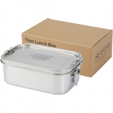 Logotrade promotional items photo of: Titan recycled stainless steel lunch box