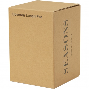 Logo trade promotional merchandise image of: Doveron 500 ml recycled stainless steel insulated lunch pot