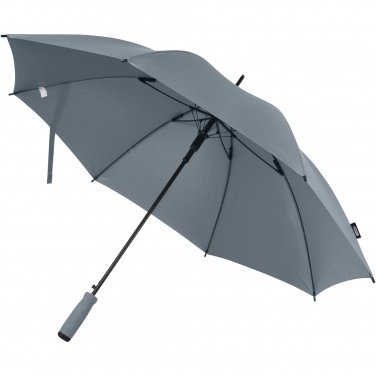 Logo trade corporate gifts image of: Niel 23" auto open recycled PET umbrella
